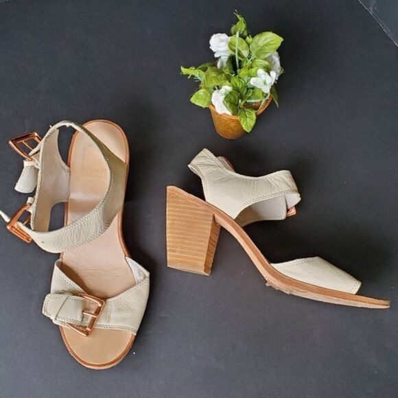 💍Dolce Vita leather Heeled Sandals - Picture 1 of 7